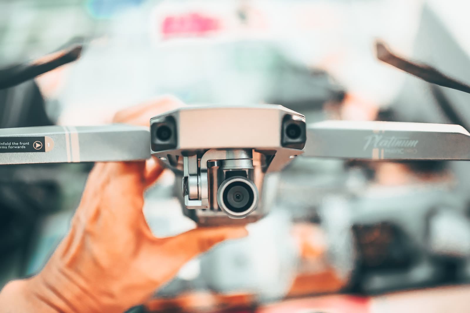Juan Diego García Muñoz, piloto de drones